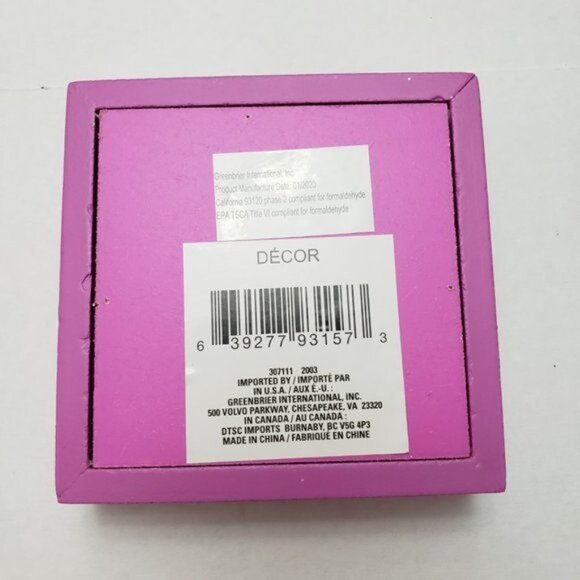 A set of 4 home decor, inspirational, Glitter Shadow Boxes - Picture 9 of 10